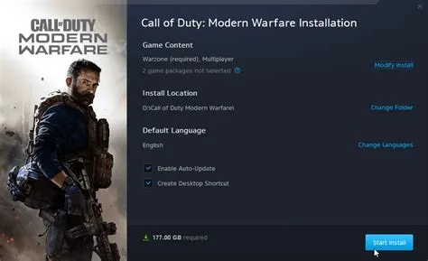 Do you have to install warzone to install modern warfare