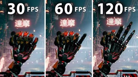 What does 120 fps do