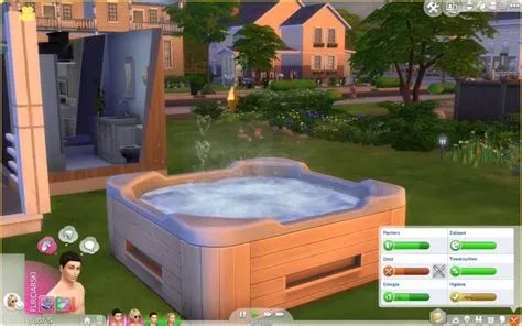 Can sims woohoo in a hot tub