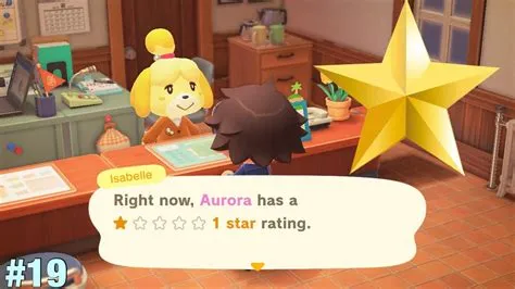 How do you get a 5 star rating in animal crossing