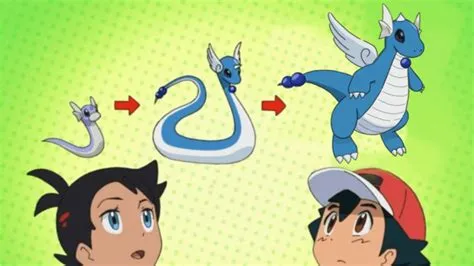 Does ash have a dratini