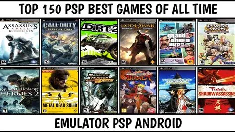 How many games is in psp list