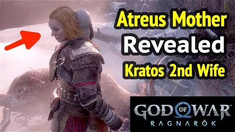 Was atreus mom a god