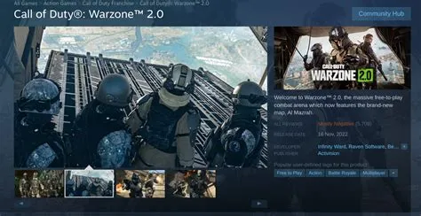 Can you play warzone 2 on steam