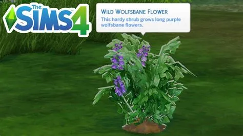 What does wolfsbane do in sims 4