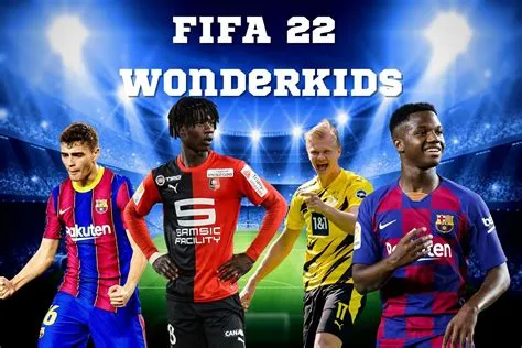 Which team has the best wonderkids in fifa 22