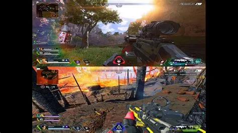 Is apex split screen