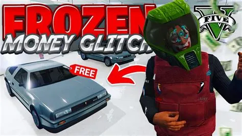 Can you get banned for frozen money gta