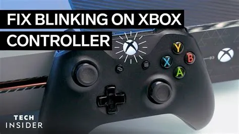 Why is my xbox one controller charging station blinking