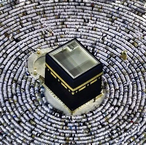 Is kaaba at the center of the earth