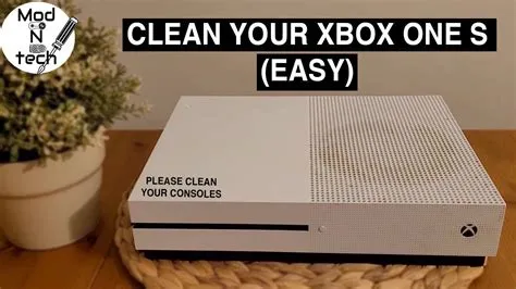 Why clean xbox one