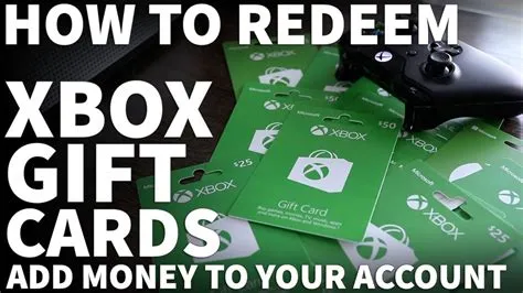 Can you use xbox gift cards for anything else