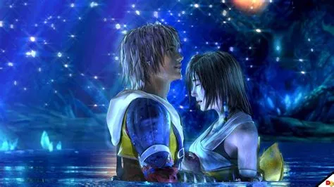 Where did tidus and yuna kiss