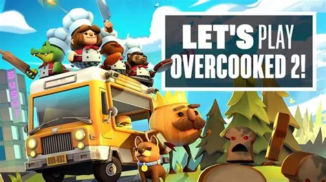 Can you play overcooked with 2 players