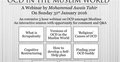 Can muslims have ocd