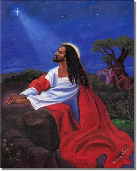 Who played black jesus in like a prayer