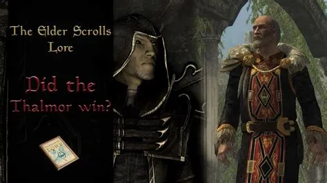 Do the thalmor want the imperials to win