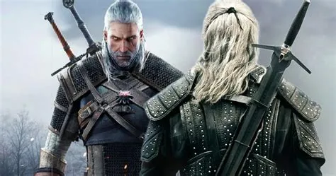 Does geralt have 2 swords