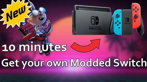 Why cant you mod your switch