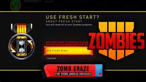 What does fresh start do black ops 3 zombies