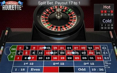 Can you split bet 0 and 00