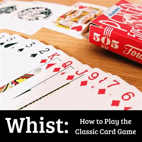 What is the old card game whist