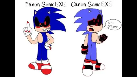 Is sonic.exe canon to sonic