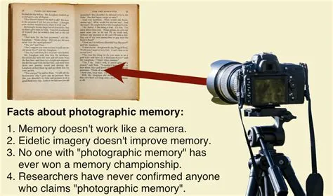 Is photographic memory 100 accurate