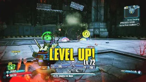 What to do after level 72 in borderlands 2