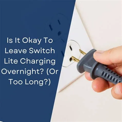 Is it ok to leave the switch charging