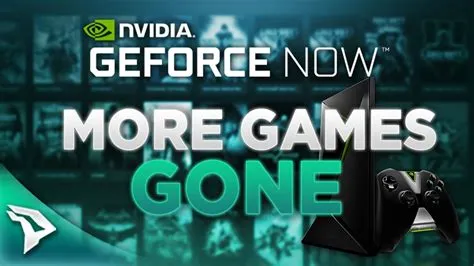 What game was removed from geforce now