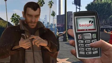 What phone does niko bellic use