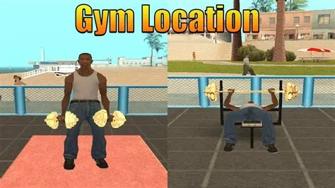 Why cant i use the gym in gta san andreas