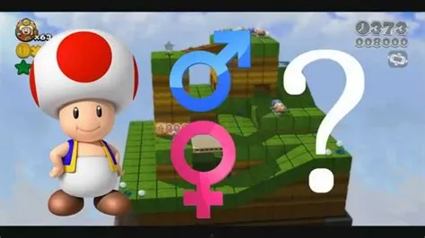 What gender is toad mario