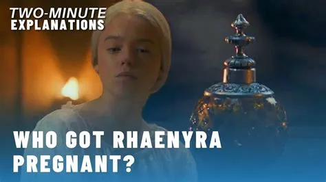 Who was rhaenyra pregnant with