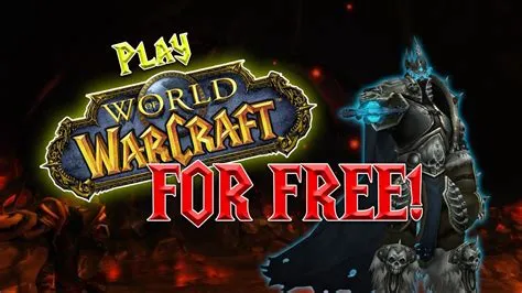 How long can i play wow for free