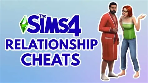 How do you change a sims relationship cheat