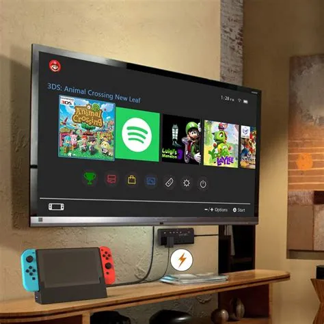 Can switch oled be played on tv