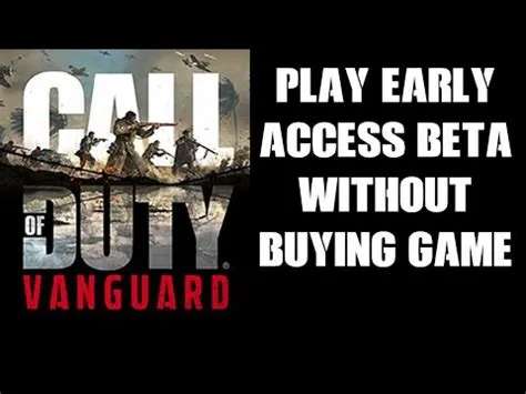 How to play vanguard multiplayer without buying