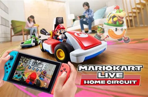 Does mario kart live take batteries