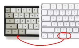 What is command key for click?