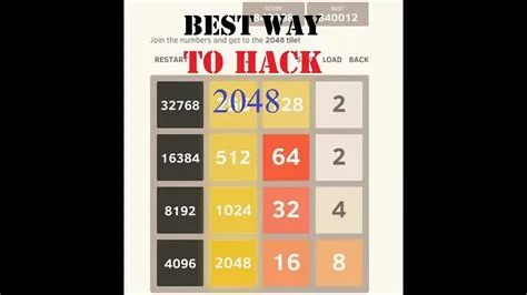 How to hack in 2048