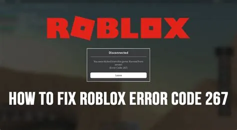 What is error code 267 on roblox