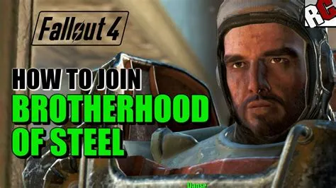 Should i join the brotherhood of steel or not