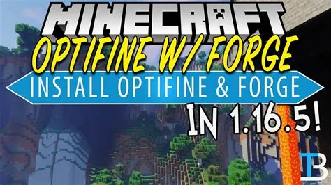 Does forge run optifine