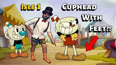 How tall is cuphead in feet