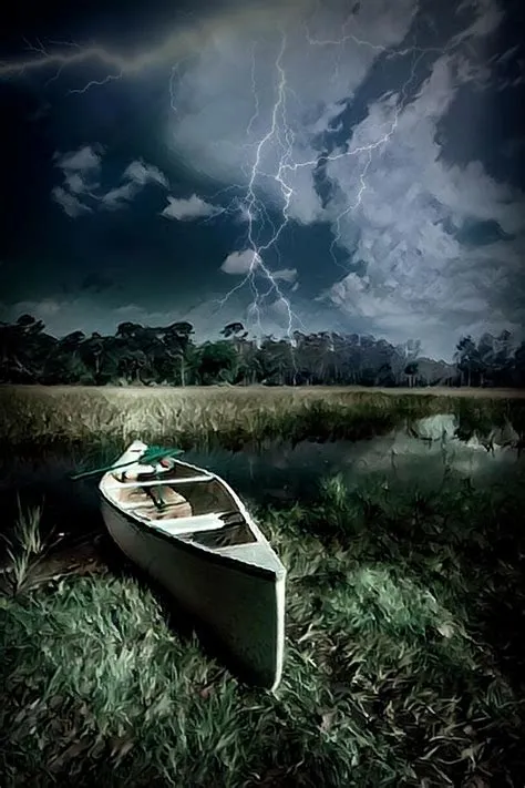 Should you canoe in lightning