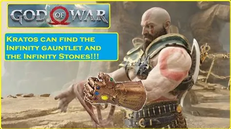 Can kratos wield the infinity gauntlet