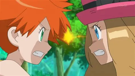 Is misty jealous of ash