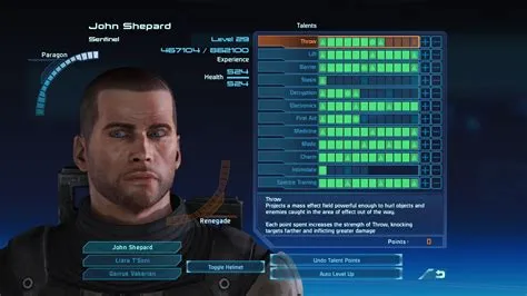 What level is mass effect 1 legendary edition